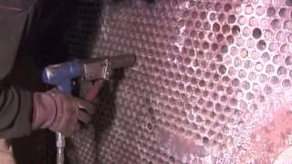 Condenser Retubing  Tube Cutting [upl. by Yrrad165]