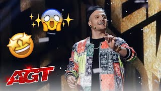 HOW Did He Do That  Americas Got Talent 2021  Shorts [upl. by Sualk]