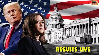 2024 US Election Results Live Updates Trump takes early lead in swing states Kamala falls behind [upl. by Assirak]