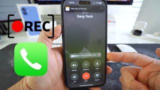 How To Record Phone Calls  iPhone 16 amp 16 Plus [upl. by Close]