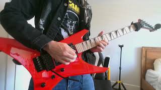 Overdrive Guitar Solo Lazerhawk Cover [upl. by Vassily]