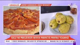 Chef Ralu ne pregătește „Plăcintă cu gutui și mere” [upl. by Irreg]