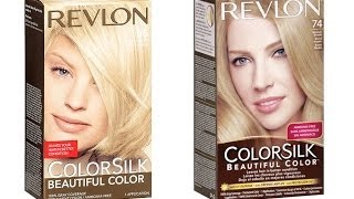 Revlon Colorsilk Permanent Liquid Natural Blonde Box Dye [upl. by Eliezer]