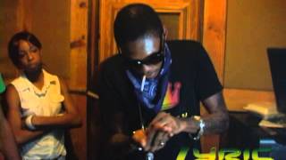 Vybz Kartel exclusive in studio footage [upl. by Loy]