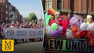 Manchester Pride Parade 2019  Highlights [upl. by Nnire]