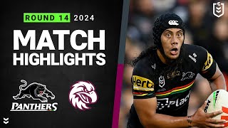 NRL 2024  Panthers v Sea Eagles  Match Highlights [upl. by Diao]