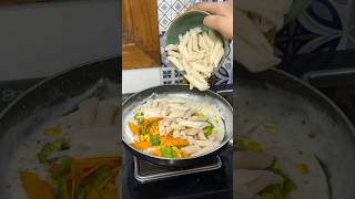 Healthy Whole Wheat White Sauce Pasta Recipe😍 [upl. by Esinaej]