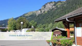 French Campsites  LOustalet Chatel Alps [upl. by Evonne]