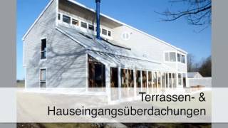 Terrassendächer Rostock Grosche Überdachungstechnik [upl. by Anilys]