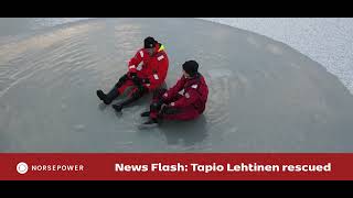 Norsepower News Flash Tapio Lehtinen rescued [upl. by Avery]