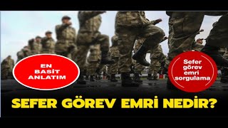 SEFERBERLİK GÖREV EMRİ NASIL SORGULANIR SEFERBERLİK GÖREV EMRİNİZ BİTMİŞ OLABİLİR [upl. by Urina643]