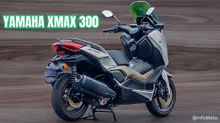 NEW 2024 YAMAHA XMAX 300 REVIEW TECH MAX SHOWN [upl. by Melesa187]