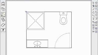 OT Draw Demo 3  Bathroom Floorplans [upl. by Godber]