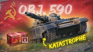 Vollkatastrophe Obj 590 World of Tanks [upl. by Treva]