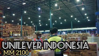 Gudang PT Unilever Tbk Indonesia MM2100 Bekasi [upl. by Norraa]