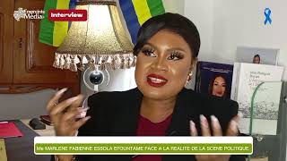 Gabonpolitique Me Marlène Fabienne ESSOLA EFOUNTAME dénonce lhorreur de la scène politique [upl. by Seuguh]