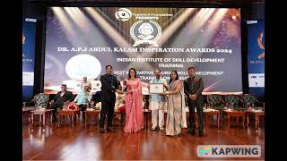 IISDT WONS DR APJ ABDUL KALAM INSPIRATION AWARDS 2024 [upl. by Kornher]