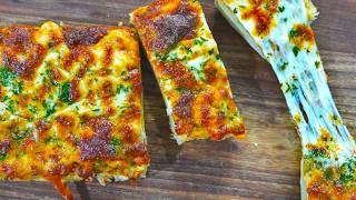 Irresistible Cheesy Garlic Bread Recipe  2 Easy Ways to Make Garlic Bread [upl. by Einnek238]