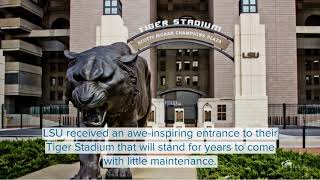 How Precast Builds LSU Tiger Stadium [upl. by Eelytsirk]