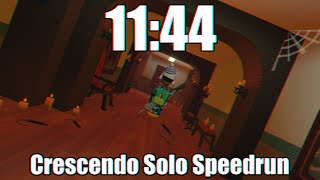 Crescendo solo any speedrun 1144 former world record [upl. by Elaine553]