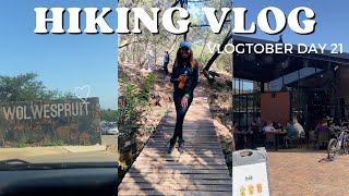 Vlogtober Day 21 Hiking Vlog  Connie Mocumi  South African YouTuber [upl. by Einrae]