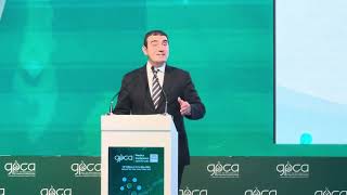 PAGEV President Yavuz Eroğlu Keynote Speech at GPCA Plastics Conference 2024 Dubai Adress Skyview [upl. by Azilef]