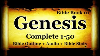 Holy Bible Book 01 The Book of Genesis  KJV Read Along HD 4K Audio Text Narration 1 [upl. by Ynwat]