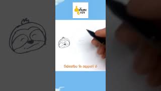 How to Draw a Sloth  Easy Drawing Tutorial for Kids  Drawing Eazy [upl. by Dayle]