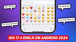 How to Get iOS 174 Emojis on Vivo Devices  New iPhone Emojis On Vivo and iQoo ✨ [upl. by Droffig]