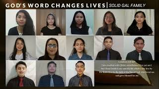 GODS WORD CHANGES LIVES  Performed by SOLID GAL [upl. by Modnarb]