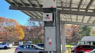 Spaulding Rehabilitation Hospital 1100 kW Solar Canopy Array in Sandwich MA 11092024 [upl. by Call]