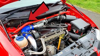 SEAT IBIZA 19 TDI  N75 BOOST VALVE MOD INSTALL amp TEST DRIVE [upl. by Dnanidref]