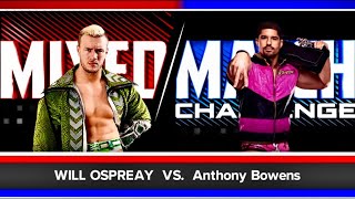 WILL OSPREY VS ANTHONY BOWENS Rematch 2K23 Simulation Match [upl. by Odlanier]