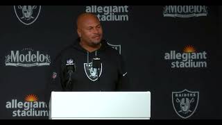 Antonio Pierce blasts Raiders for making “business decisions” [upl. by Reffinnej761]