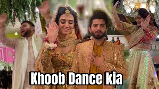 ZARAIB NE KIA KHOOB DANCEZARAIB KI MEHNDI VLOG BY KHURAIM KHAN [upl. by Kovar518]