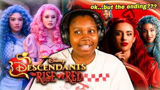 DESCENDANTS 4 THE RISE OF RED was good but could have been GREAT reaction [upl. by Fronia]