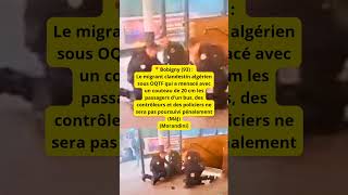 📍Bobigny 93  Le migrant clandestin algérien sous OQTF qui a menacé avec un couteau de 20 cm les p [upl. by Petes]