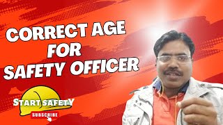 safety officer age limit [upl. by Zetrok]