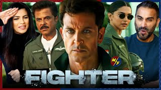 FIGHTER Official Trailer REACTION  Hrithik Roshan Deepika Padukone Anil Kapoor Siddharth Anand [upl. by Rebeca]