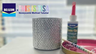 Honeycomb Method Bling Tutorial 💎 [upl. by Tiffi]