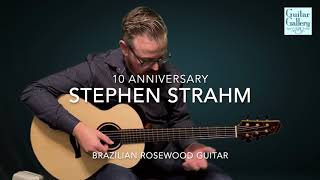 Stephen Strahm 10th Anniversary Guitar at GuitarGalcom [upl. by Thirza782]