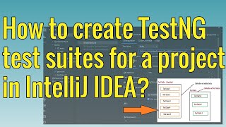 How to create TestNG Test suites for project in IntelliJ IDEA [upl. by Atiana]