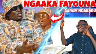 Reaction  NGAAKA BLINDEBOROM NDAKARU CHRONIQUE Akhlou Brick [upl. by Colvert]