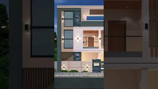 Modern house design 😍🏠 architecture homedesign interiordesign housedesign shorts home [upl. by Dougall333]