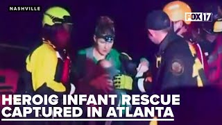 HEROES Intense Rescue Video of Mom Infant Pups in Atlanta [upl. by Etana]