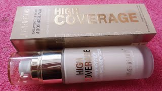 SWISS BEAUTY HIGH COVERAGE FOUNDATION REVIEW  SHADE 01 WHITE IVORY  BEAUTY TIPS BY MAHIRA [upl. by Sterne352]