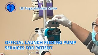 OFFICIAL LAUNCH FEEDING PUMP SERVICES FOR PATIENT [upl. by Aeneas692]