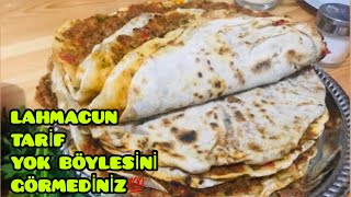 EVDE LAHMACUN TARİFİ 💯💯  Nefis Yemek Tarifleri [upl. by Ineslta]