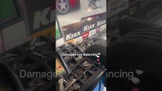 Wheel balance  wheel alignment automobile brakeservice wheelbalancing alignment fyp free [upl. by Ediva439]