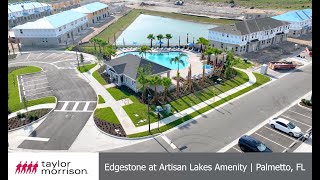 Explore Edgestone at Artisan Lakes  Pool and Cabana [upl. by Alyag]